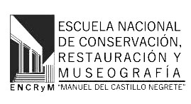 Logo de la Escuela Nacional de Conservación y Restauración y Museografía del Instituto Nacional de Antropología e Historia